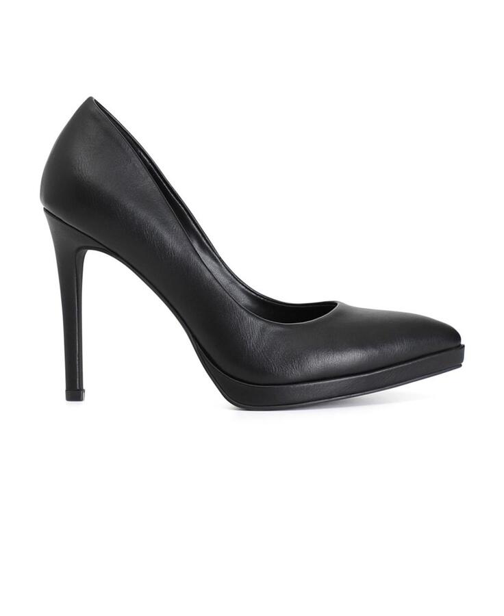CAFè NOIR XN9001 nero scarpe sandali decolletè donna tacco pelle