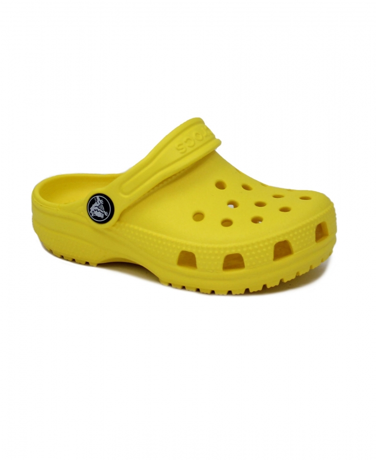 CROCS CLASSIC CLOG K 206990 lemo giallo ciabatte bambino gomma