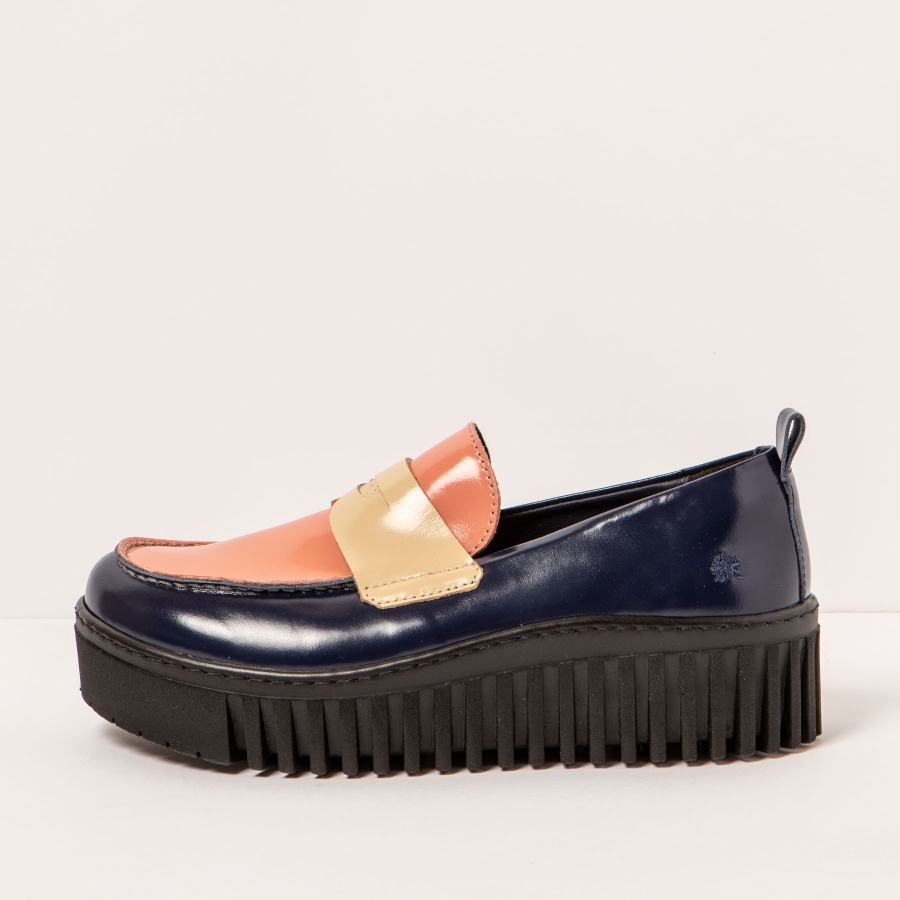 1530S NAPPA SHINNY NAVY-FLAMINGO/BRIGHTON 36