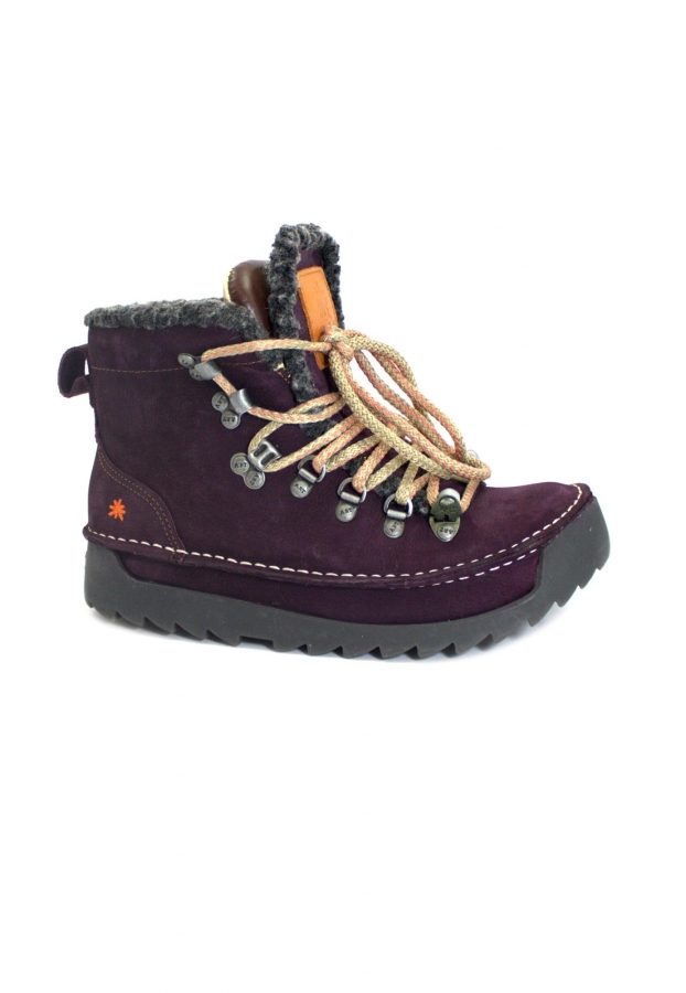 ART COMPANY 0615 SKYLINE pleasant mora viola donna scarpa scarponcino pelle lacci