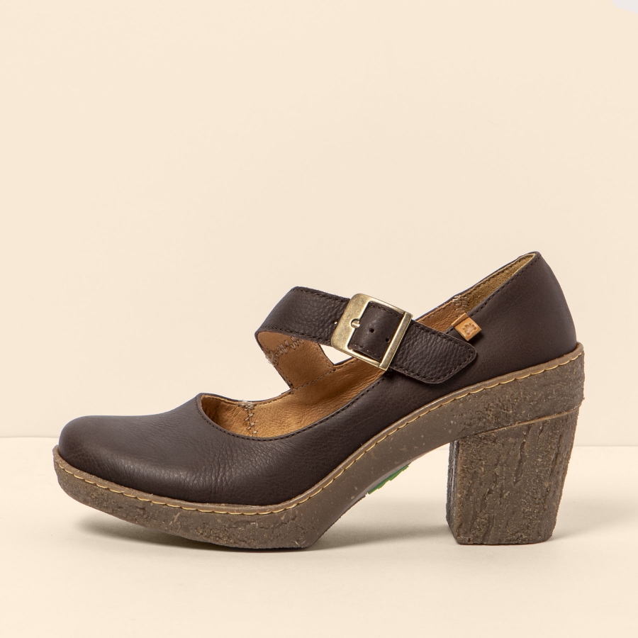 N5433 WAX NAPPA BROWN / HAYA 36