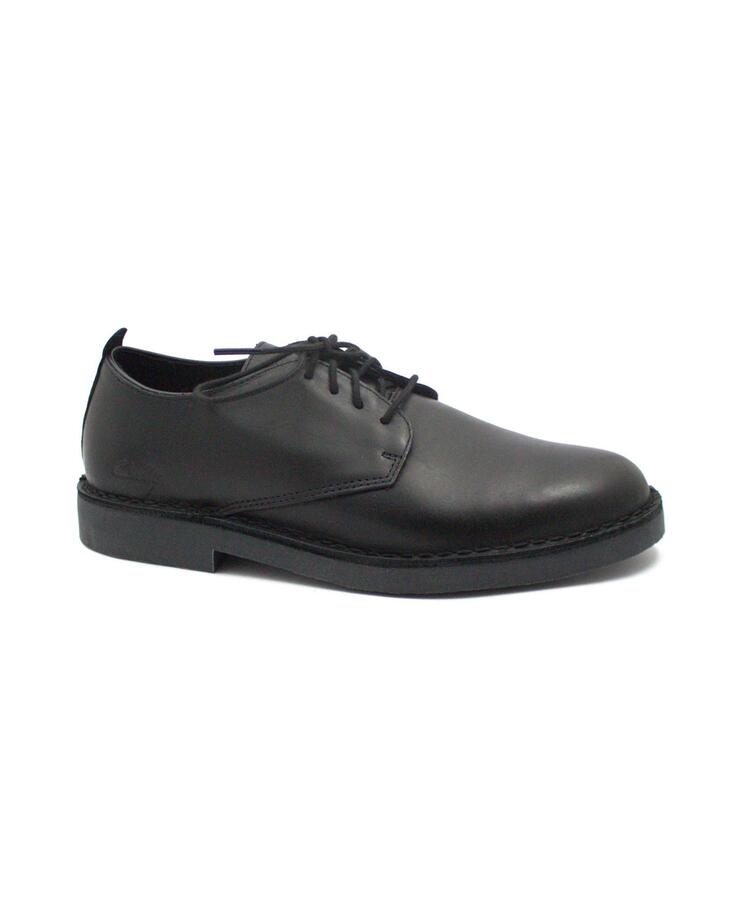 CLARKS DESERT LON EVO black nero scarpe uomo classiche elegante pelle lacci