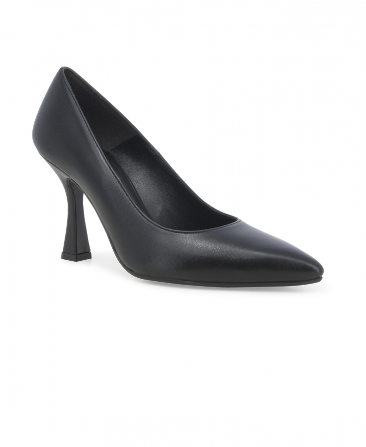 MELLUSO D5178W nero scarpe donna decolletè pelle punta tacco