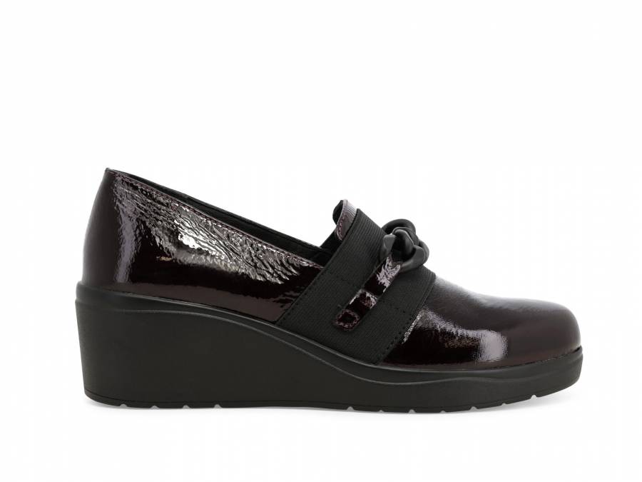 Mocassino donna in vernice bordo k53004z