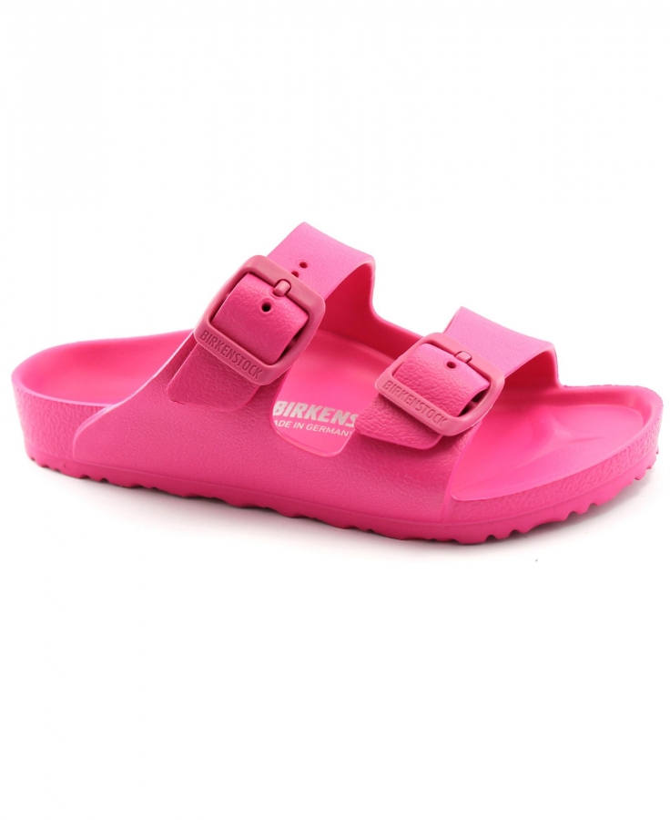 BIRKENSTOCK ARIZONA EVA fuchsia 1018923 beetrot purple ciabatte bambina fibbie gomma