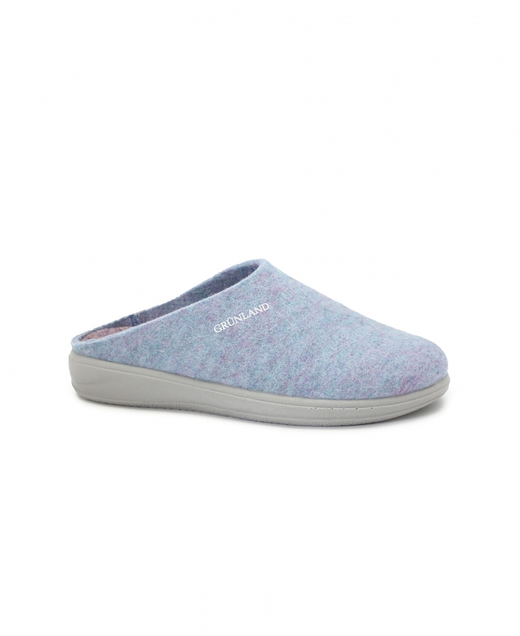 GRUNLAND RAMA CI2618 ceruleo erica ciabatte pantofole donna feltro