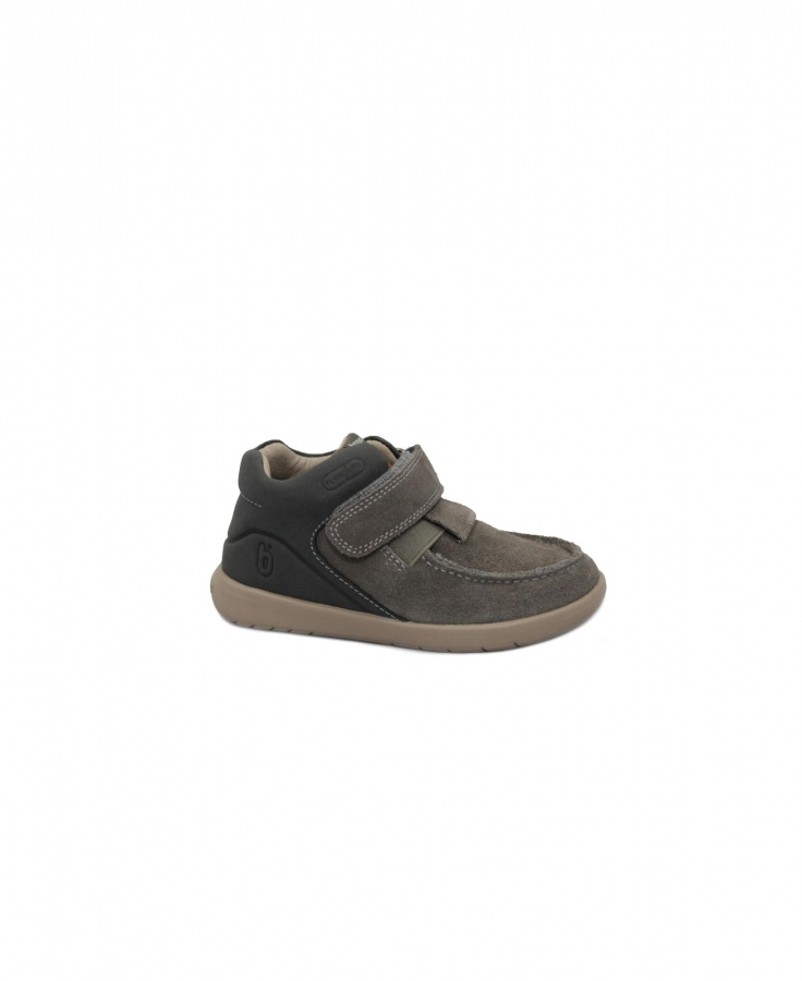 BIOMECANICS 251243-C168 marengo scarpe bambino mid strappi pelle suede