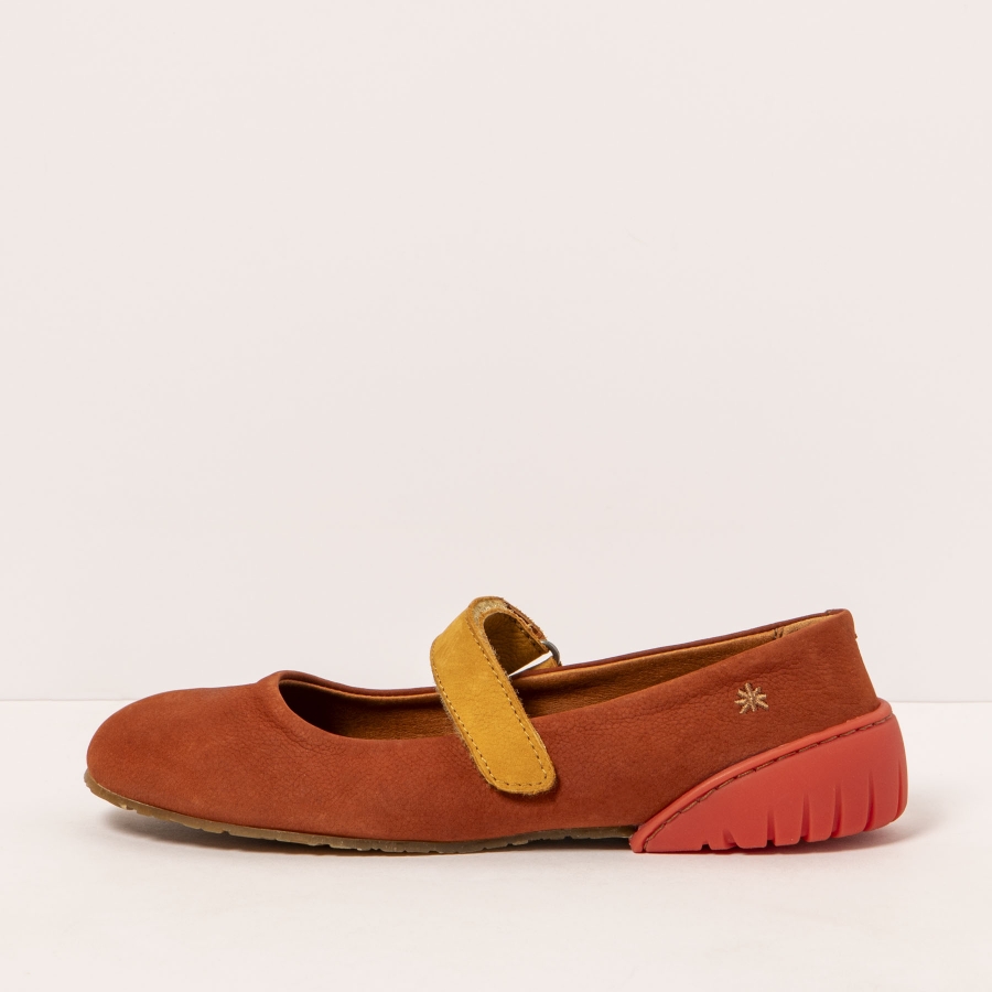 1741 MULTI LEATHER D.ORANGE-HONEY/ NANTES 37