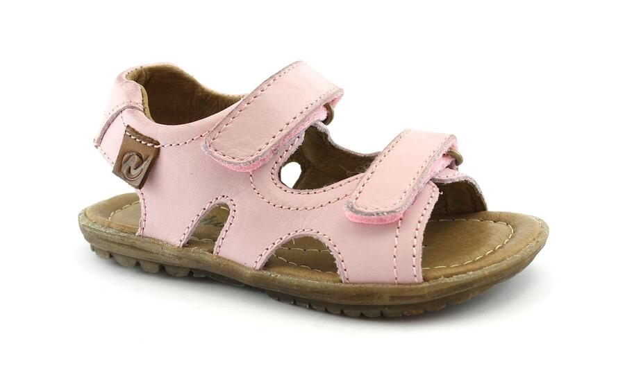 NATURINO SKY 502430 pink rosa scarpe sandalo bambina pelle strappi