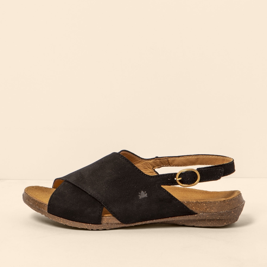 N5558 NOBUCK LAVADO BLACK / WAKATAUA 36