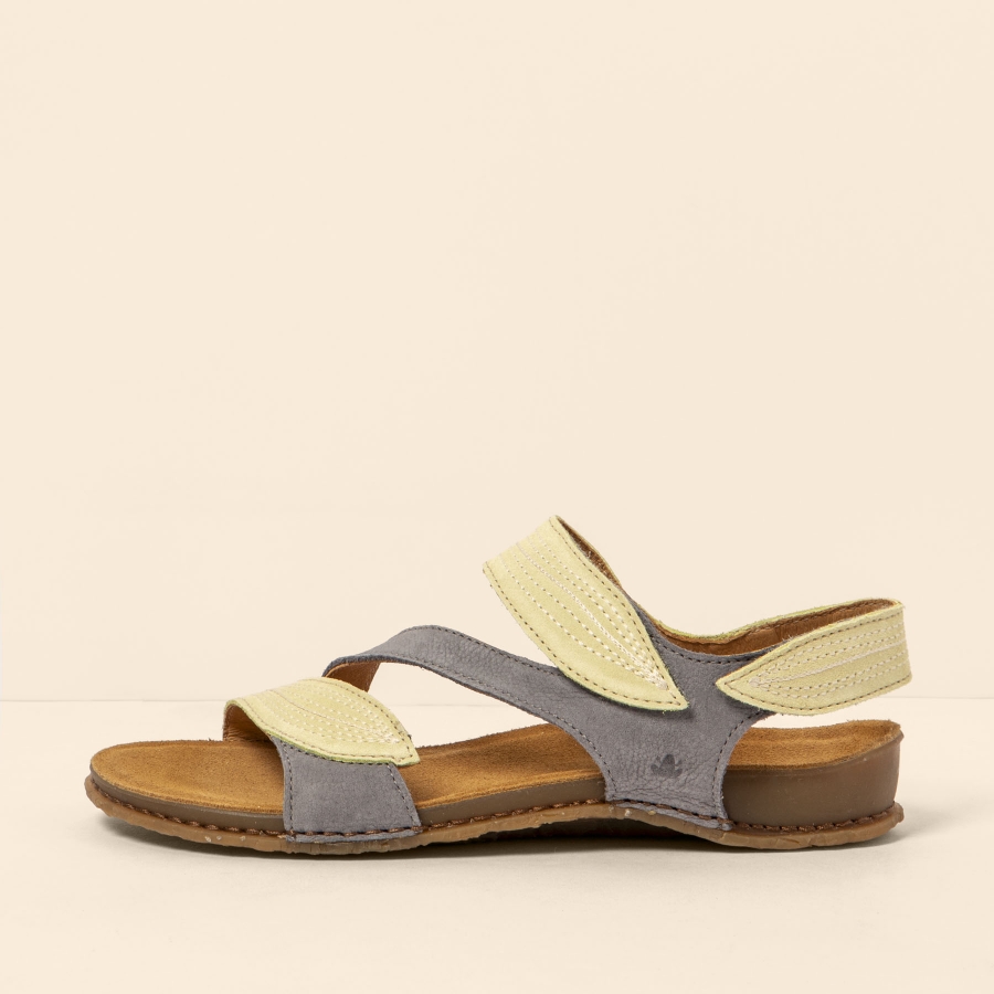 N5810S NOBUCK LAVADO DENIM-LIME/ PANGLAO 36