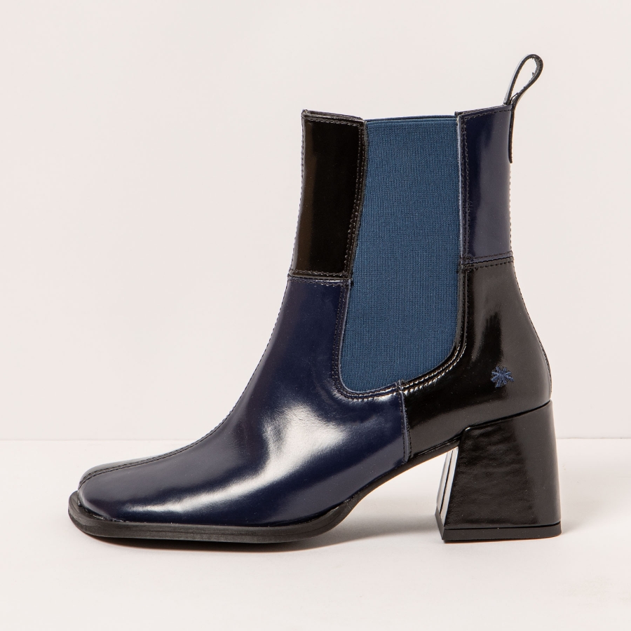 1707 NAPPA SHINNY NAVY-BLACK/ VERONA 36