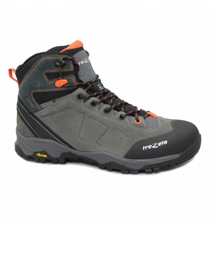 TREZETA 010722230 DRIFT WP dark grey orange scarponcini uomo trekking lacci waterproof