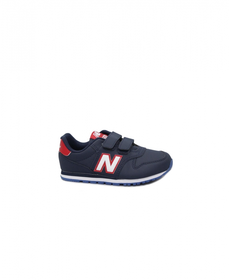 NEW BALANCE PV500 BD1 blu scarpe sneakers bambino strappi ecopelle