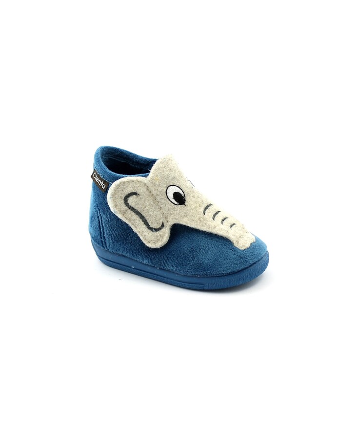 CIENTA 132045 petroleo blu scarpe bambino pantofole con strappo profumate