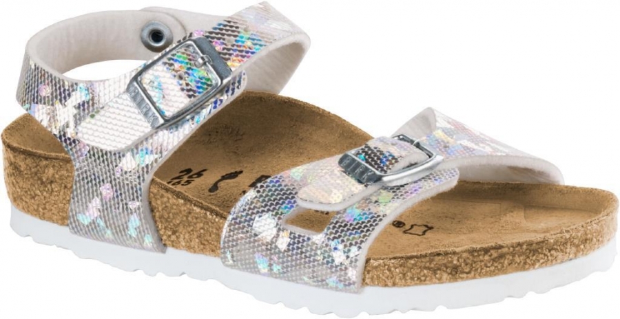 Rio hologram silver, Microfibre