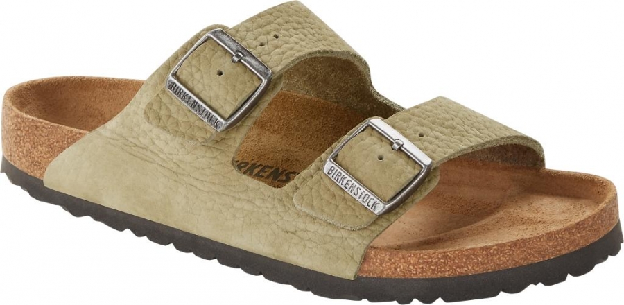 Arizona desert buck faded khaki, Nubuck Leather