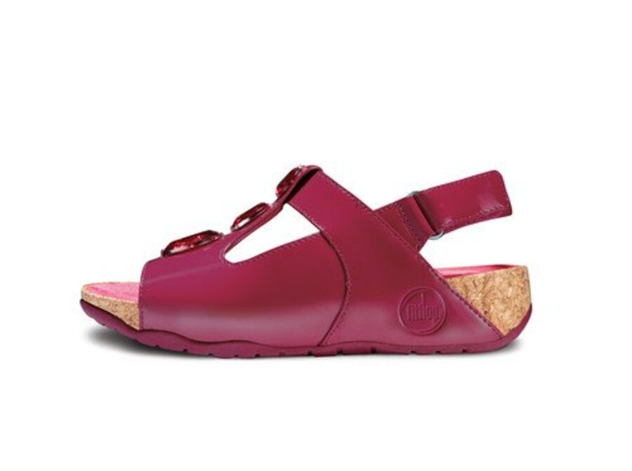 FitFlop Gemma TM girl cherry berry (size: 10,5)