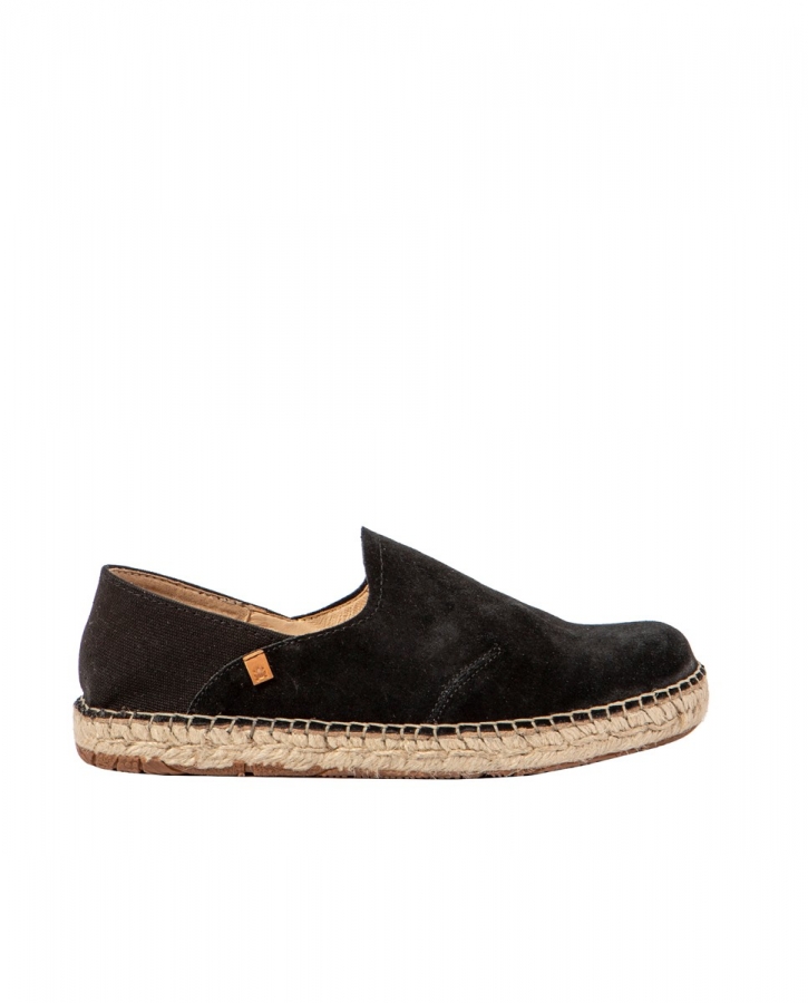 N677 SILK SUEDE-COTTON BLACK / CAMPOS 38