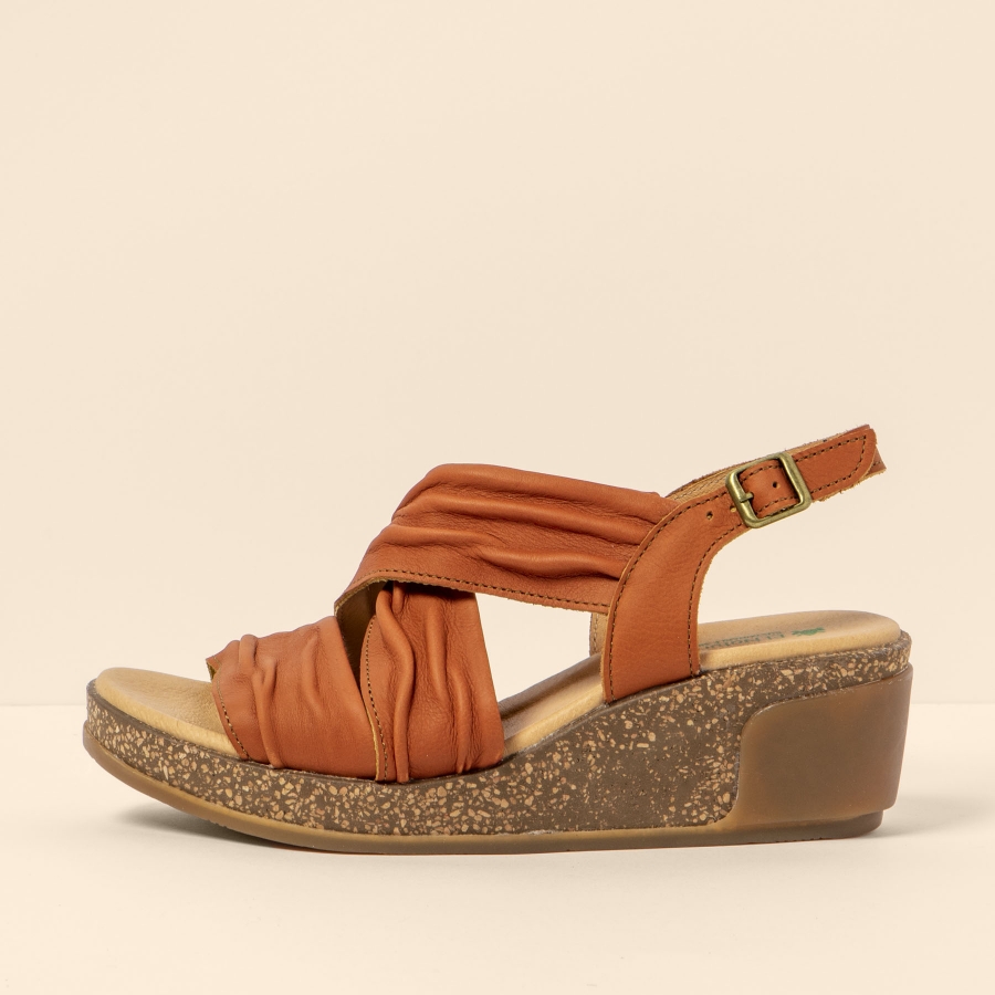 N5117 WAX NAPPA TOFFEE / LEAVES 36