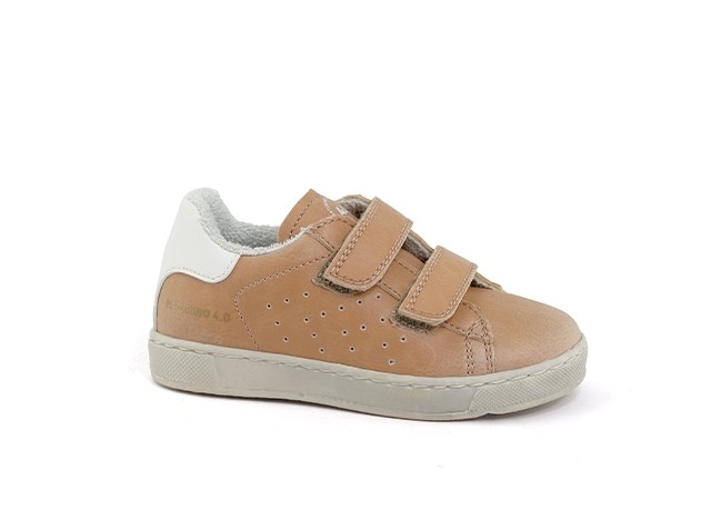 NATURINO vegan Hasselt Hybrid sneakers bimba rosa mais strappi