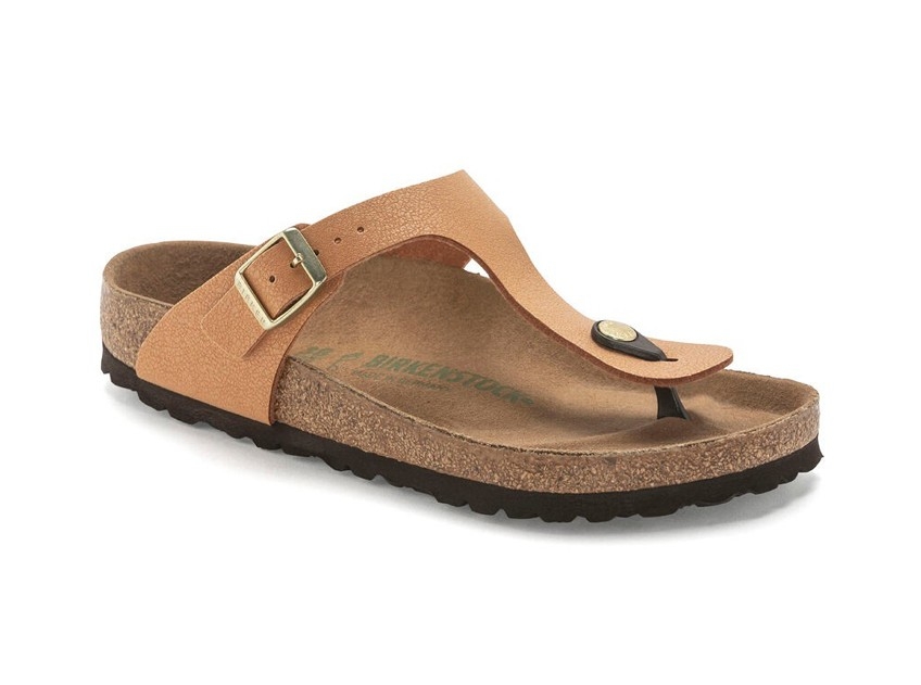 BIRKENSTOCK Gizeh Vegan pecan ciabatte infradito Donna plantare anatomico