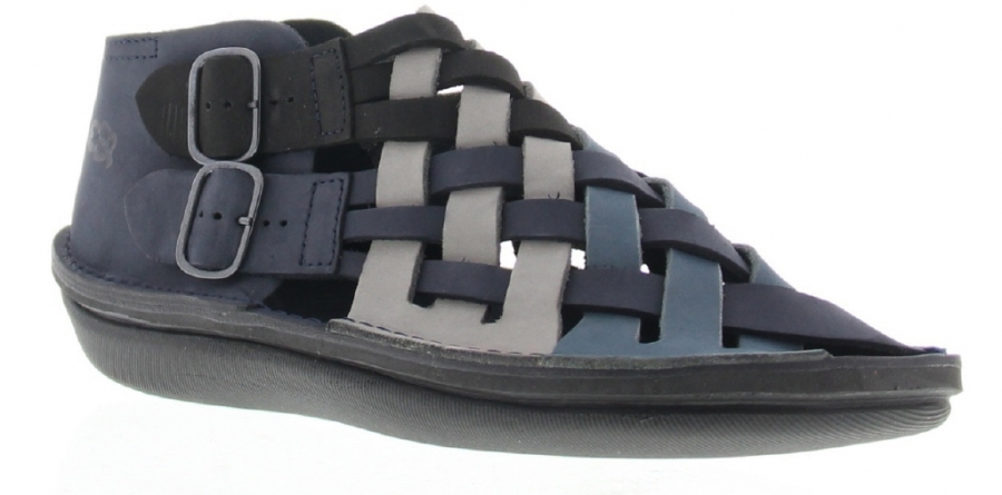 Capelle Multicolor Navy, Nubuck