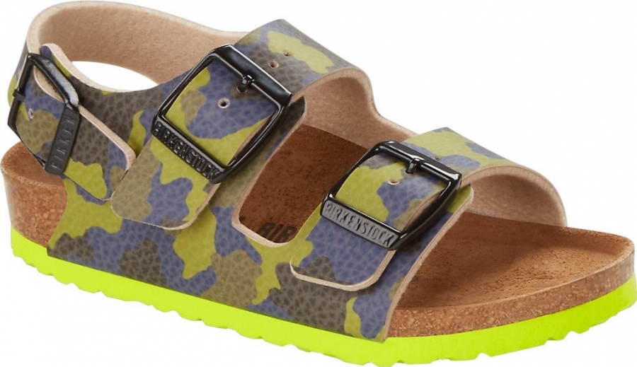 Milano Kids desert soil camo lime, Birko Flor