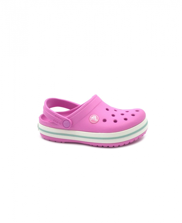 CROCS CROCBAND CLOG 207006 taffy pink rosa ciabatte bambina gomma