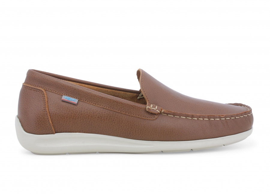 Mocassino uomo in pelle cuoio u18030