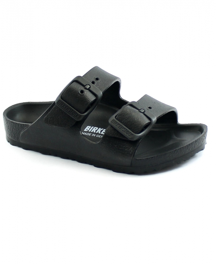 BIRKENSTOCK ARIZONA EVA 1018924 black nero ciabatte bambino fibbie gomma