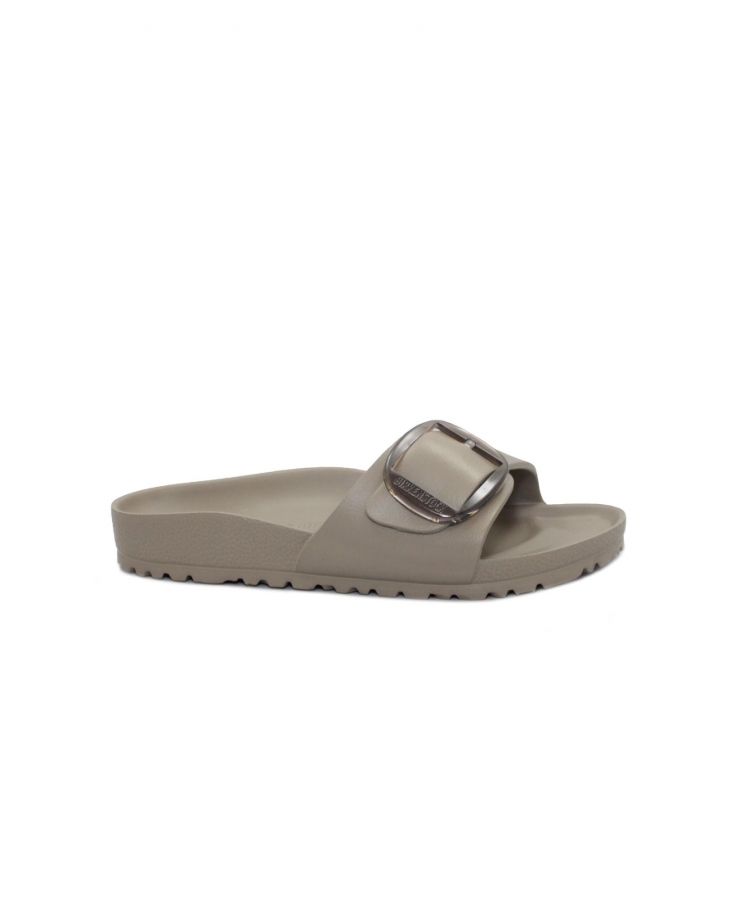BIRKENSTOCK MADRID BIG BUCKLE EVA 1030479 gray taupe ciabatte donna fibbia