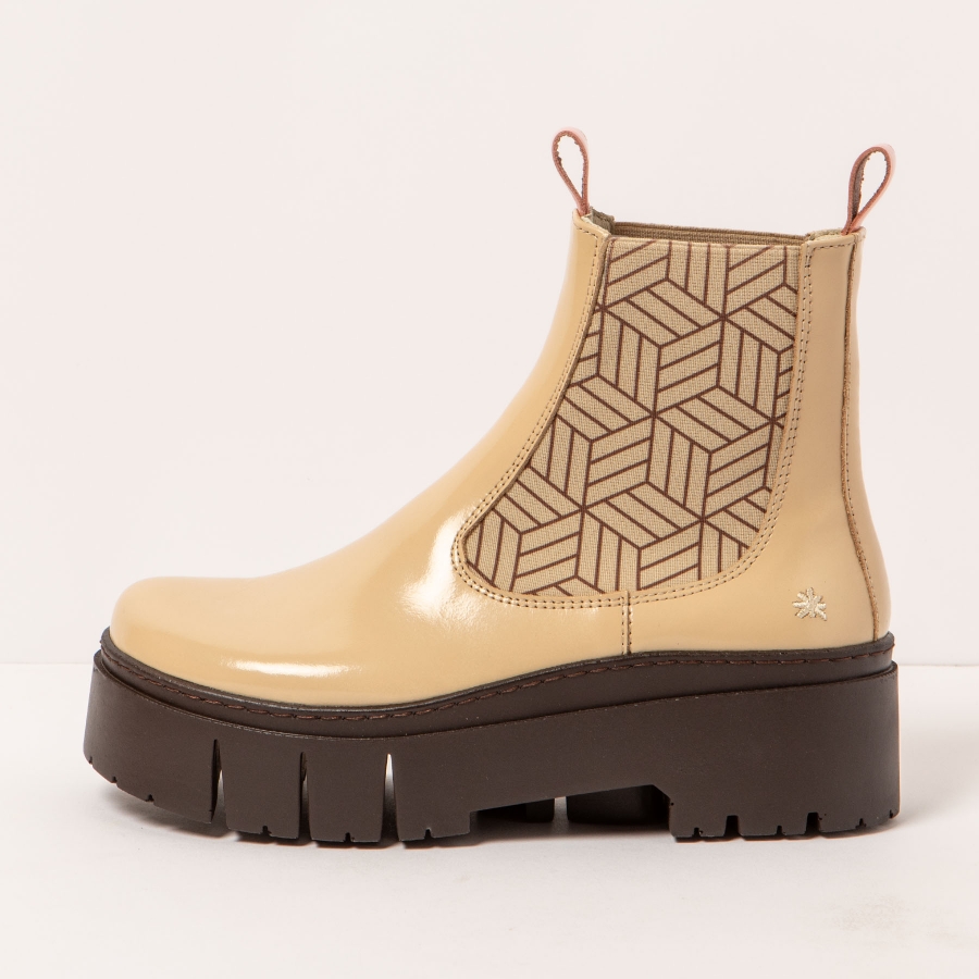 1766 NAPPA SHINNY CHAMPAGNE-FLAMINGO / LEEDS 36