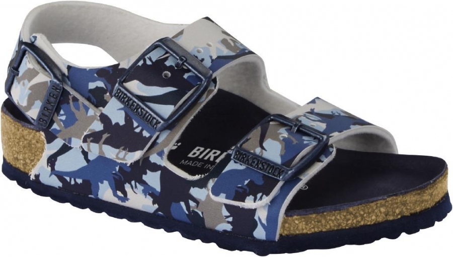 Milano Kids dino camo Blue, Birko Flor